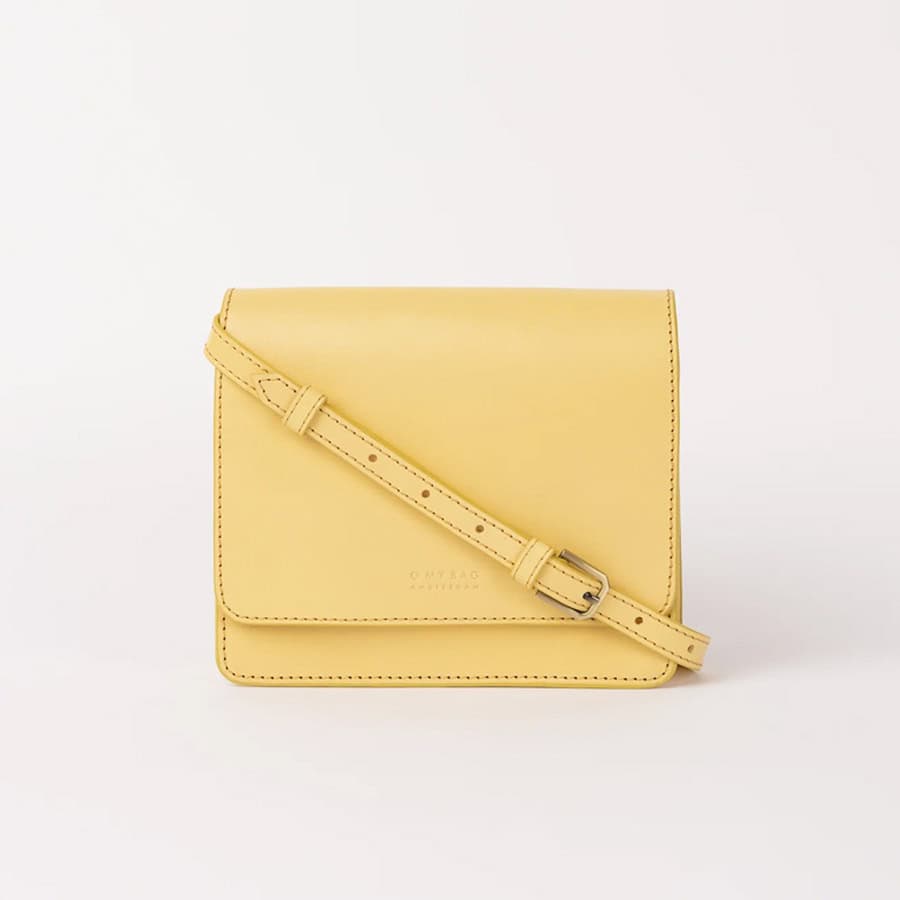 O my bag – Audrey mini – Butter Yellow classic leather